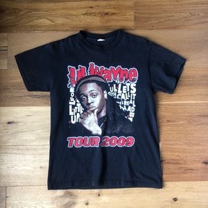 Lil Wayne 2009 tour T-shirt